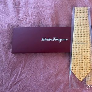 Brand New in Box Salvatore Ferragamo tie.